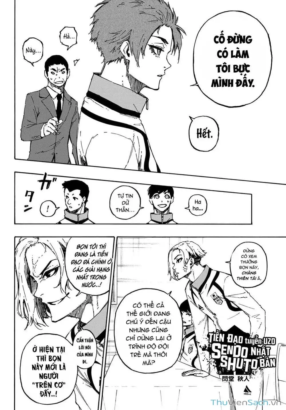 Truyện Tranh Tiền Đạo Số 1 - Blue Lock trang 5