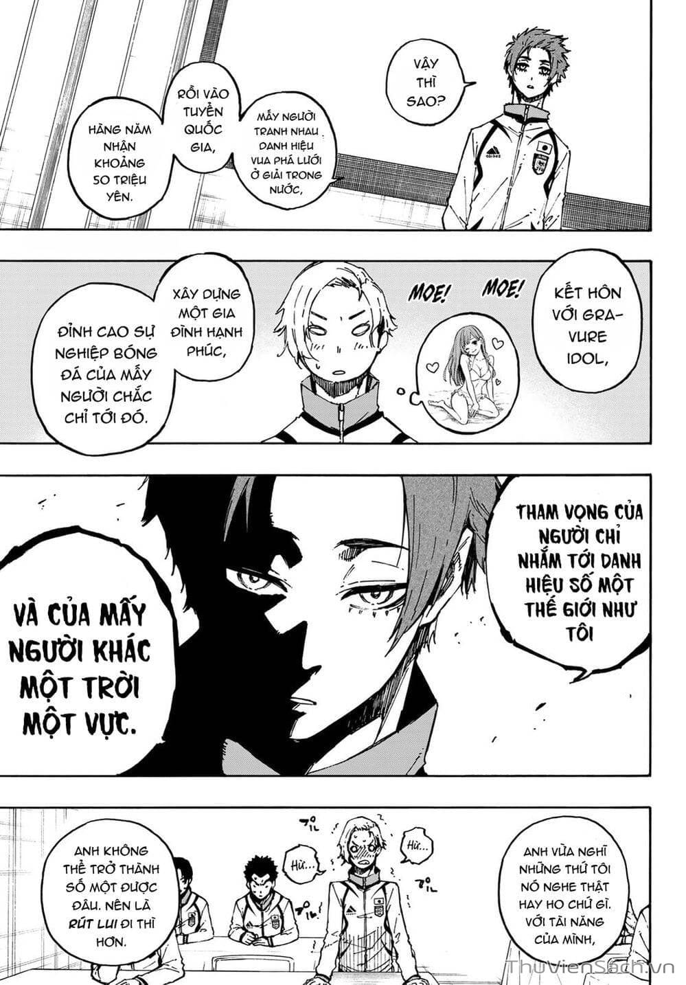 Truyện Tranh Tiền Đạo Số 1 - Blue Lock trang 6