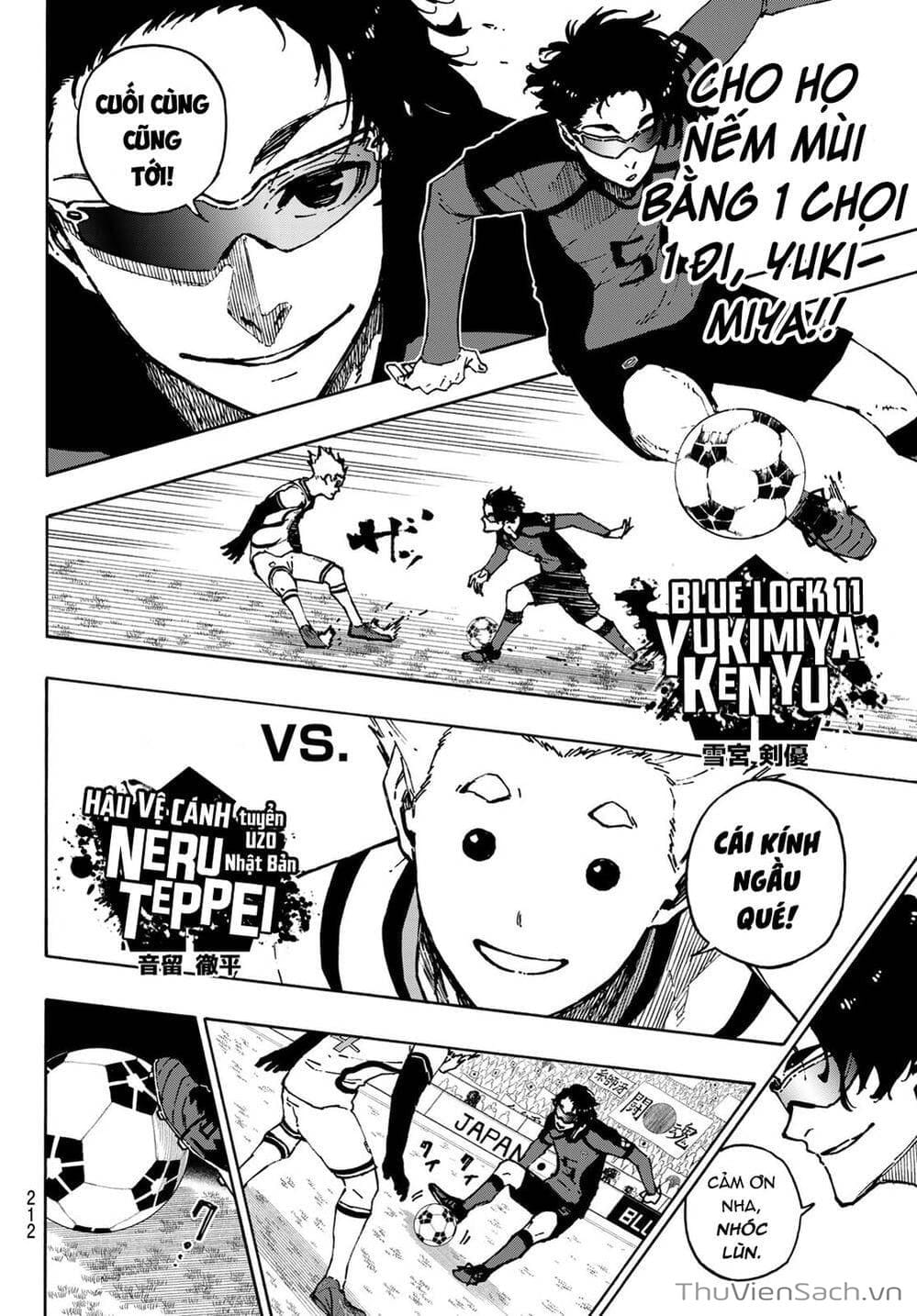 Truyện Tranh Tiền Đạo Số 1 - Blue Lock trang 6