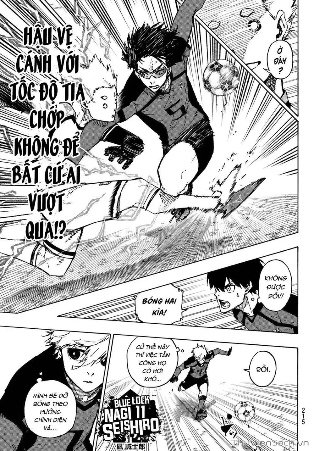Truyện Tranh Tiền Đạo Số 1 - Blue Lock trang 5