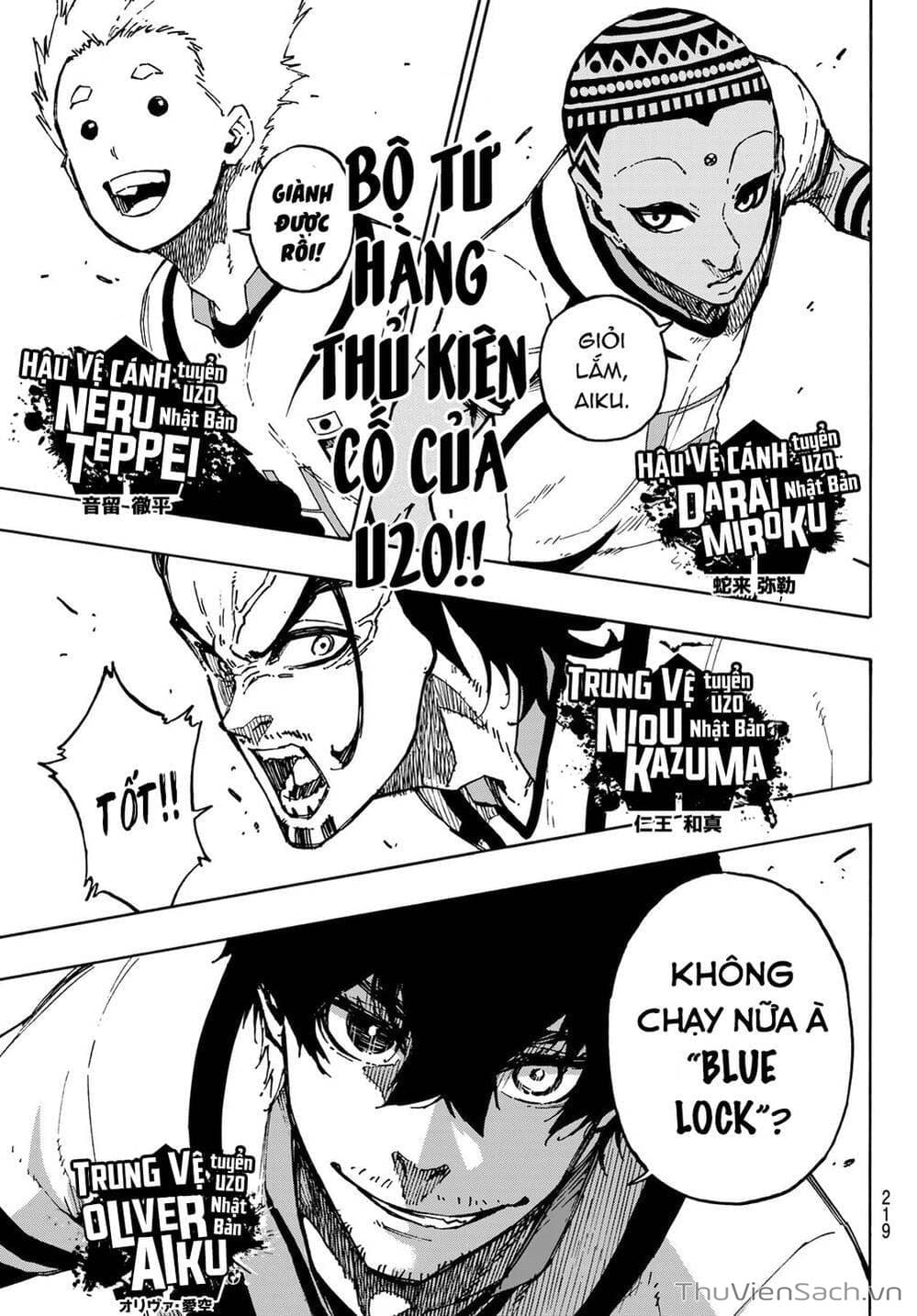 Truyện Tranh Tiền Đạo Số 1 - Blue Lock trang 6