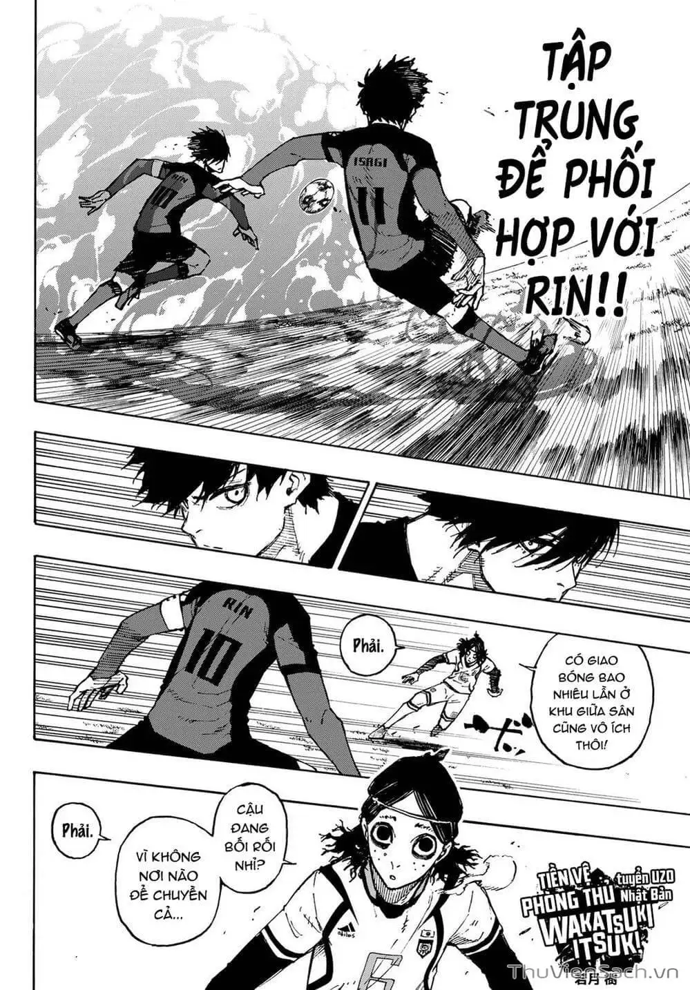 Truyện Tranh Tiền Đạo Số 1 - Blue Lock trang 5