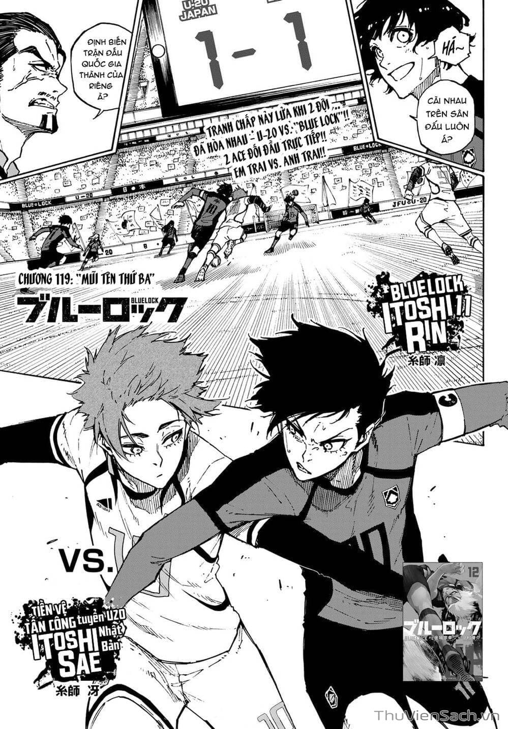 Truyện Tranh Tiền Đạo Số 1 - Blue Lock trang 6