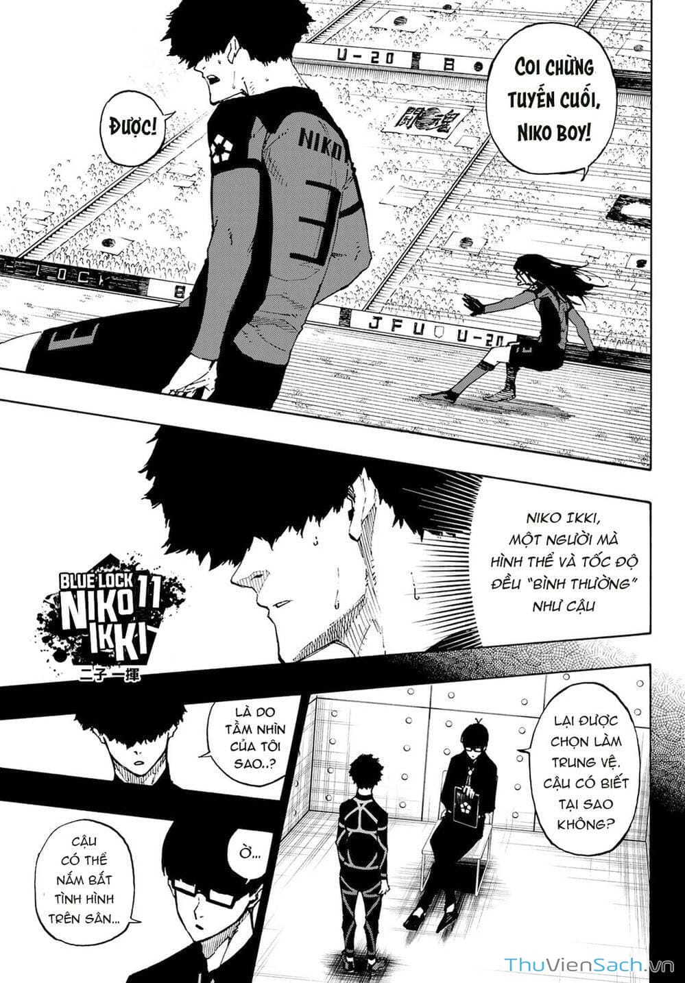 Truyện Tranh Tiền Đạo Số 1 - Blue Lock trang 5