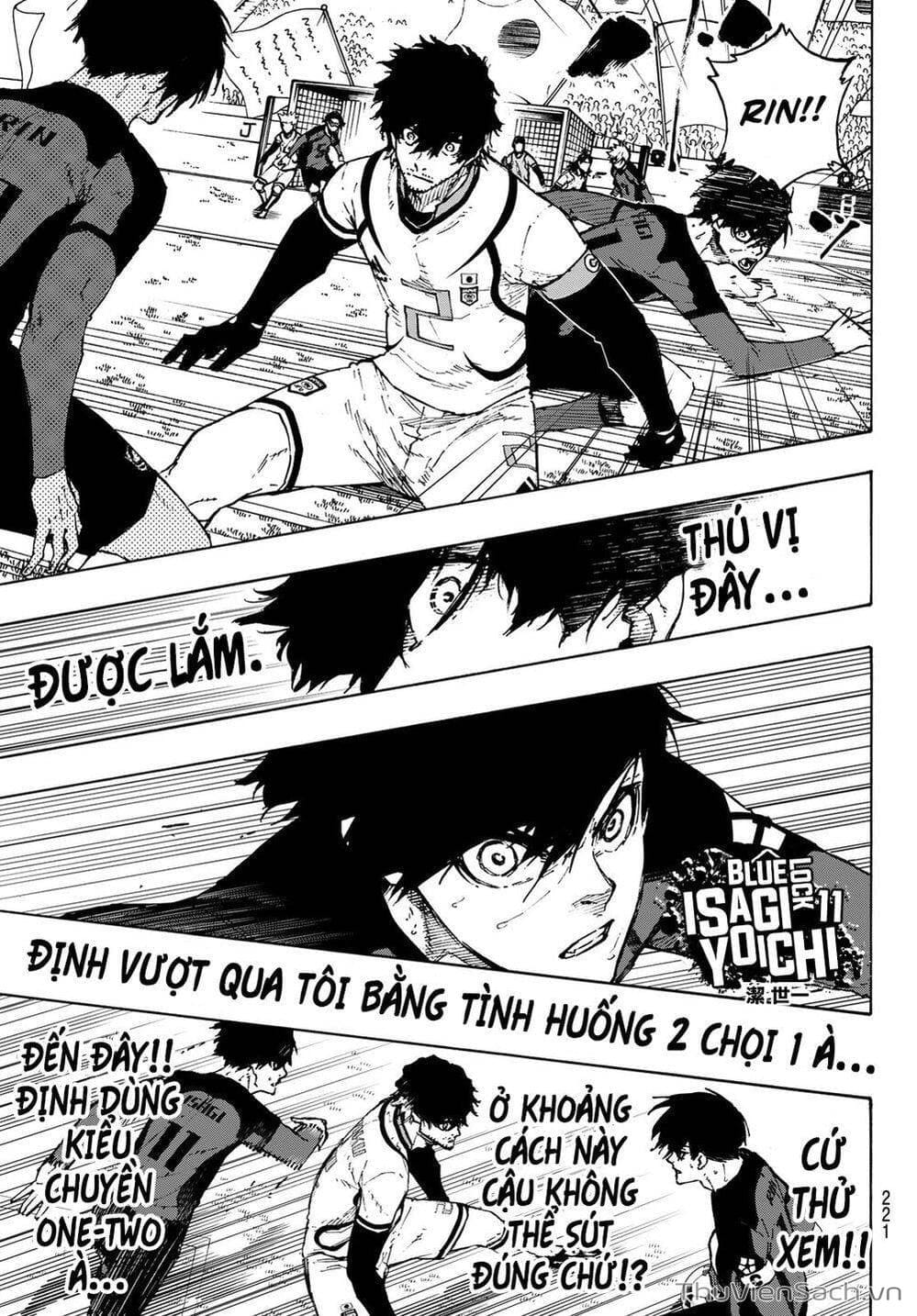Truyện Tranh Tiền Đạo Số 1 - Blue Lock trang 6
