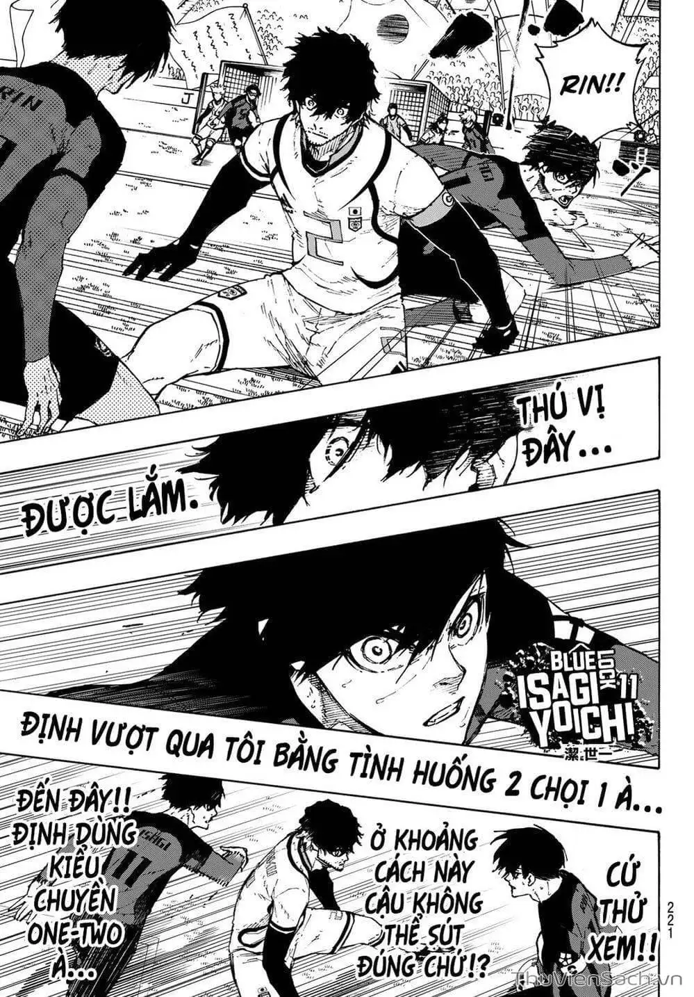 Truyện Tranh Tiền Đạo Số 1 - Blue Lock trang 5