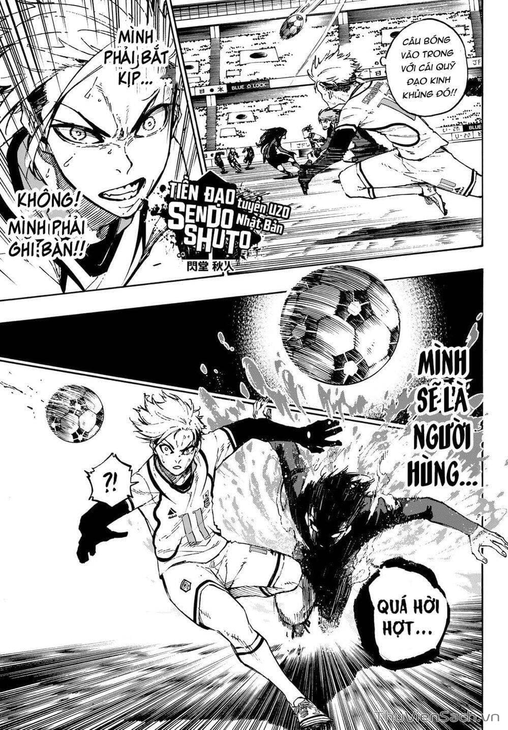 Truyện Tranh Tiền Đạo Số 1 - Blue Lock trang 5