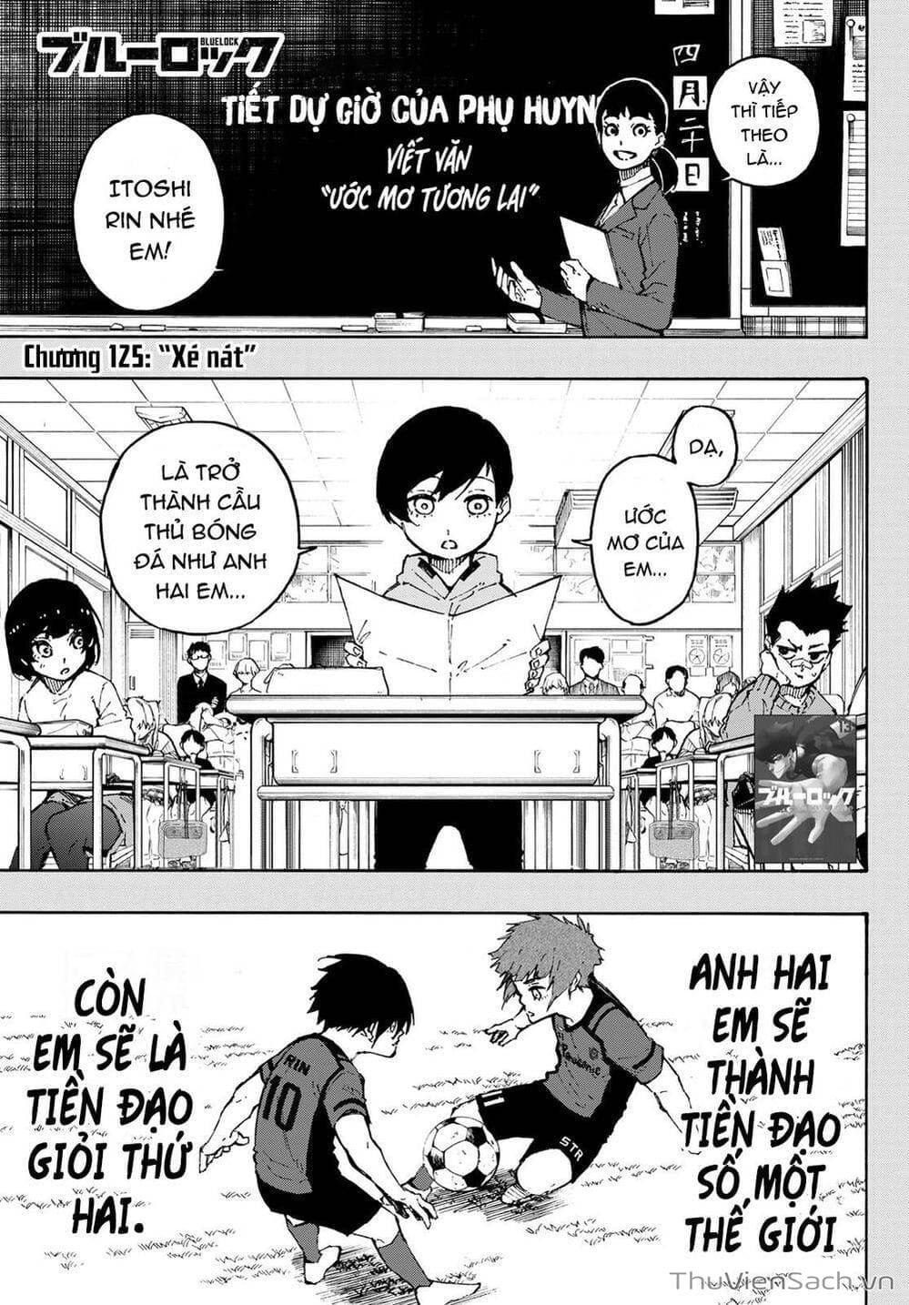 Truyện Tranh Tiền Đạo Số 1 - Blue Lock trang 6