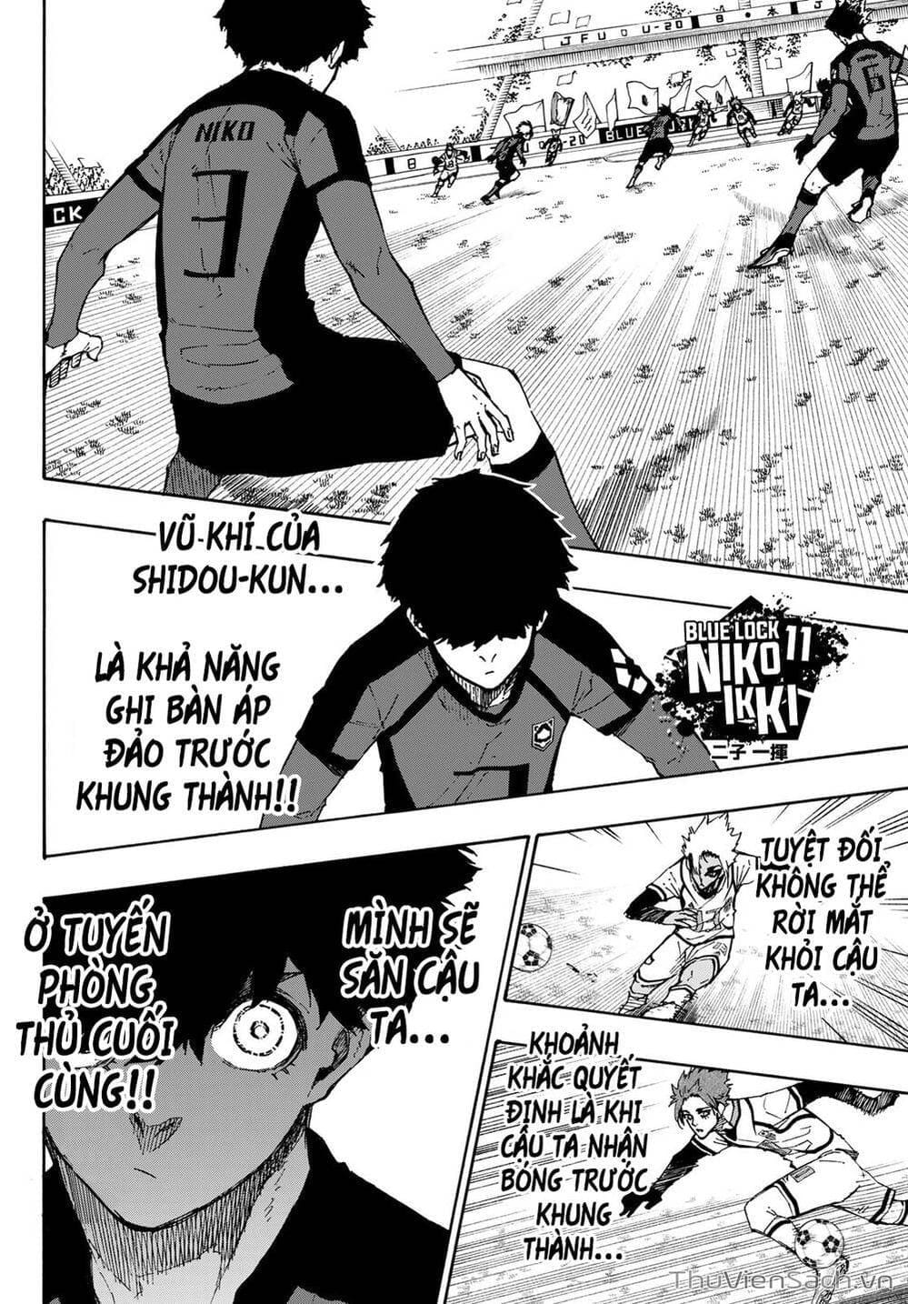 Truyện Tranh Tiền Đạo Số 1 - Blue Lock trang 6