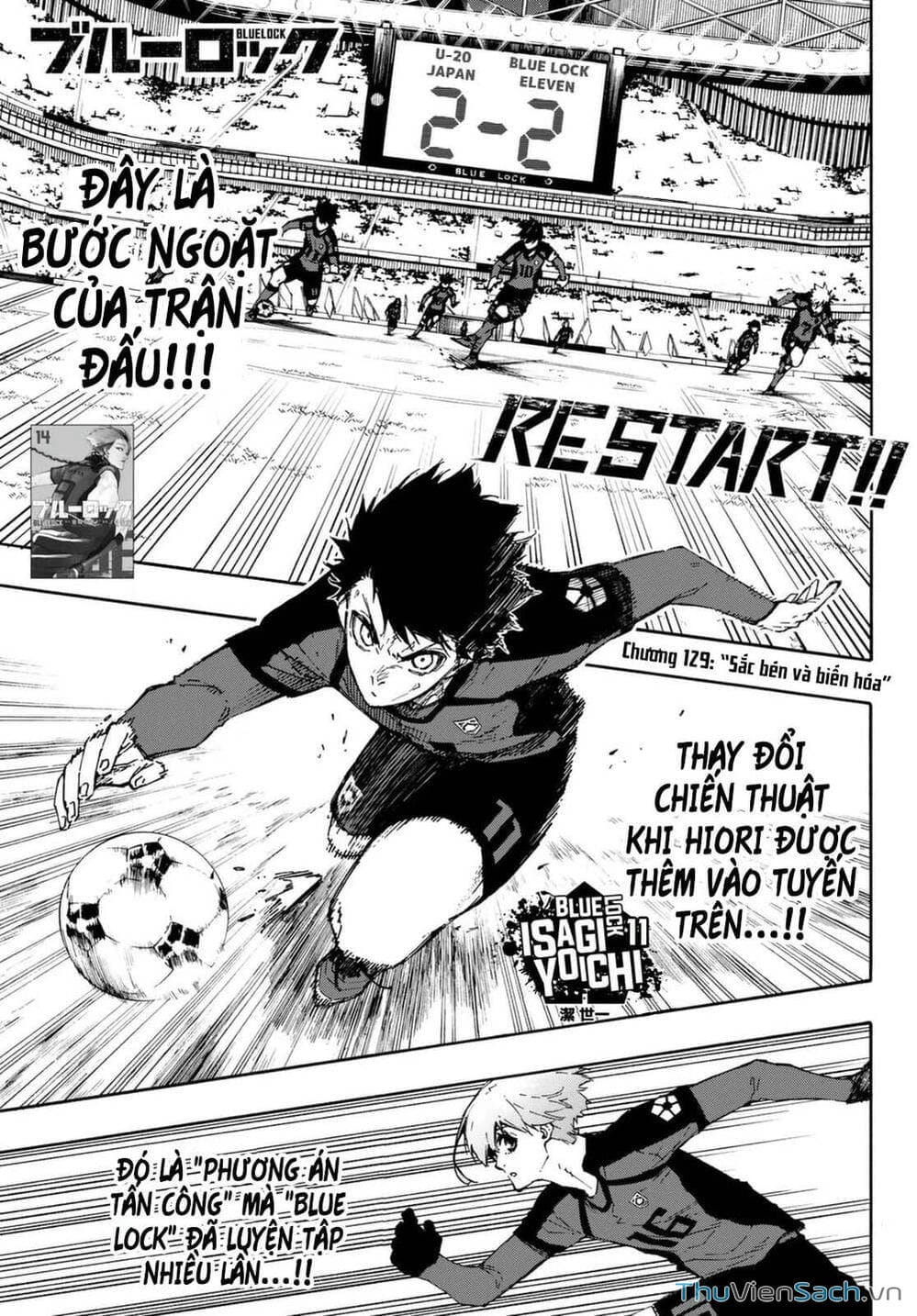 Truyện Tranh Tiền Đạo Số 1 - Blue Lock trang 6
