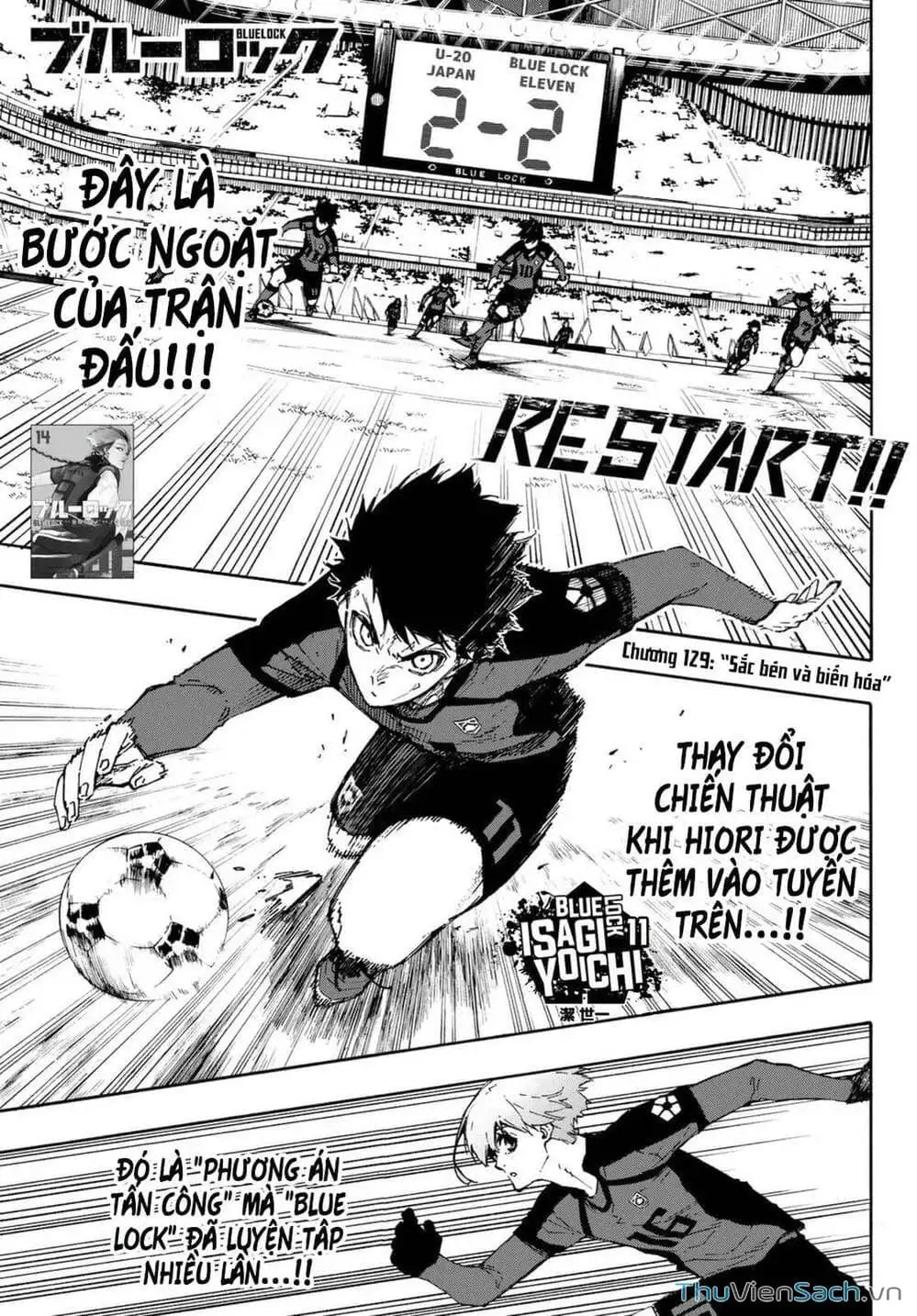 Truyện Tranh Tiền Đạo Số 1 - Blue Lock trang 5