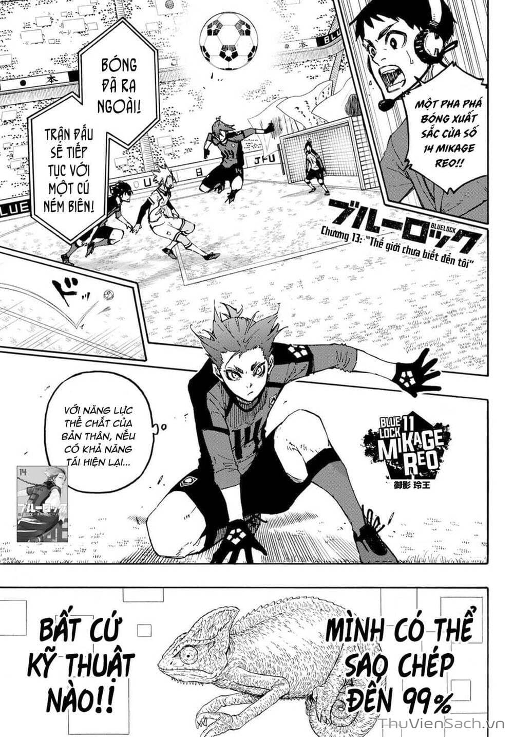 Truyện Tranh Tiền Đạo Số 1 - Blue Lock trang 6