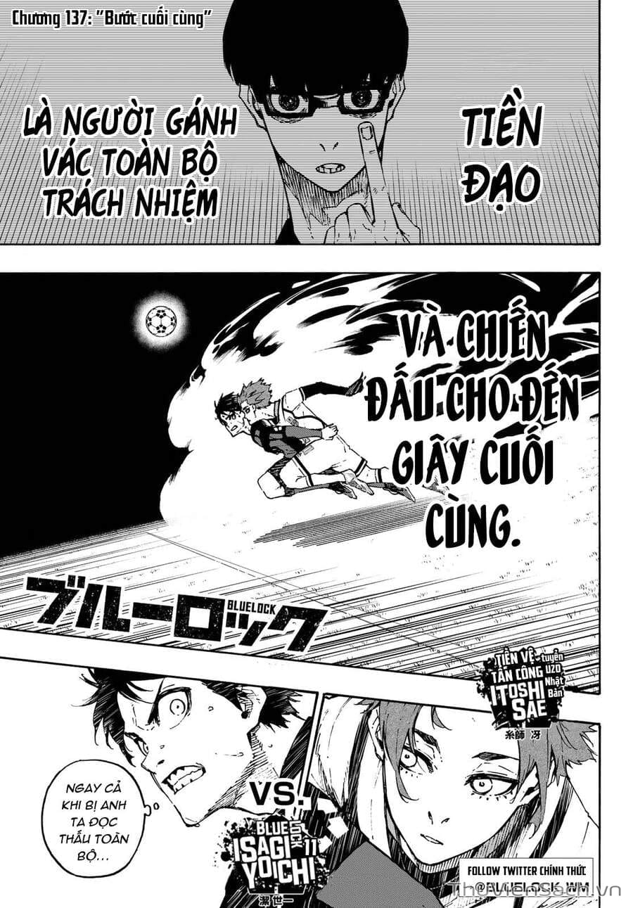Truyện Tranh Tiền Đạo Số 1 - Blue Lock trang 6