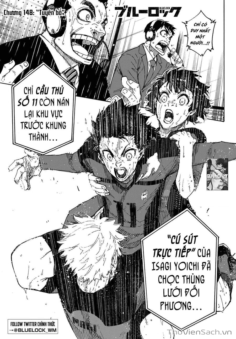 Truyện Tranh Tiền Đạo Số 1 - Blue Lock trang 6