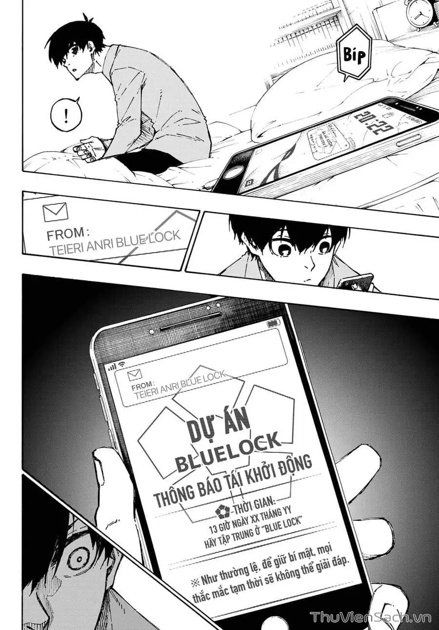Truyện Tranh Tiền Đạo Số 1 - Blue Lock trang 5