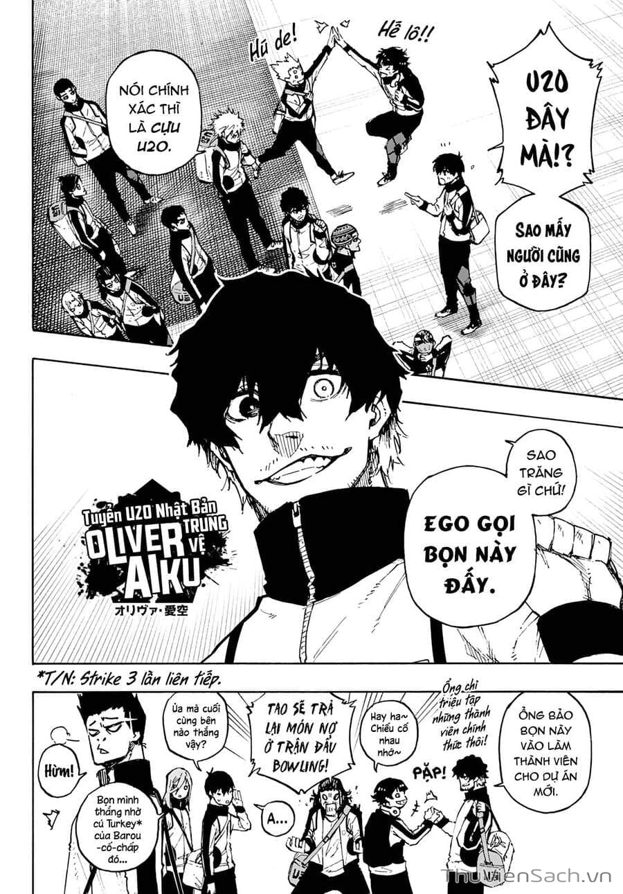 Truyện Tranh Tiền Đạo Số 1 - Blue Lock trang 6