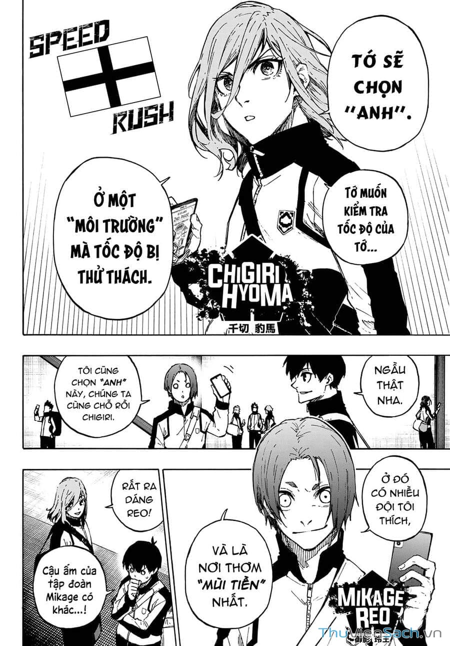 Truyện Tranh Tiền Đạo Số 1 - Blue Lock trang 6