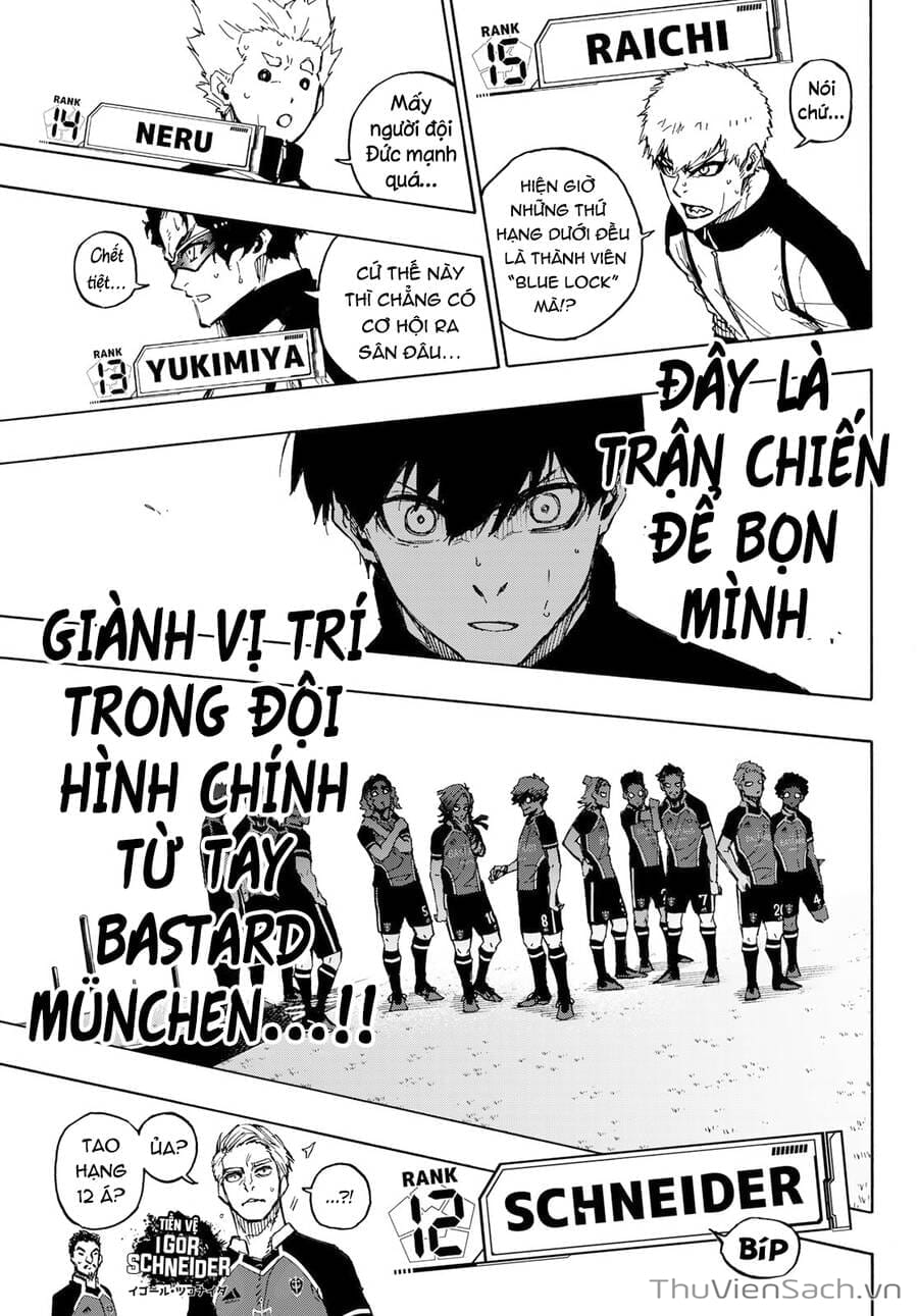Truyện Tranh Tiền Đạo Số 1 - Blue Lock trang 6