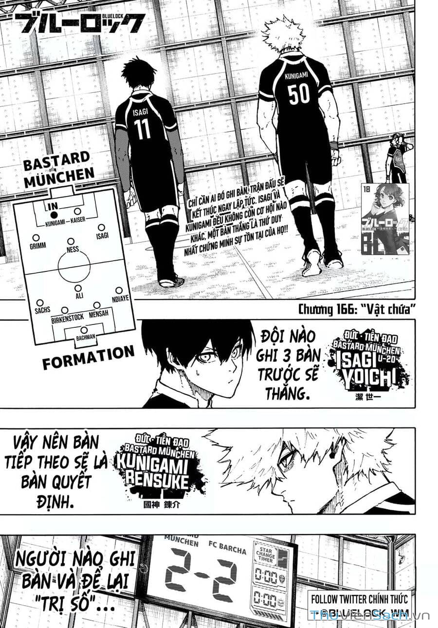 Truyện Tranh Tiền Đạo Số 1 - Blue Lock trang 6