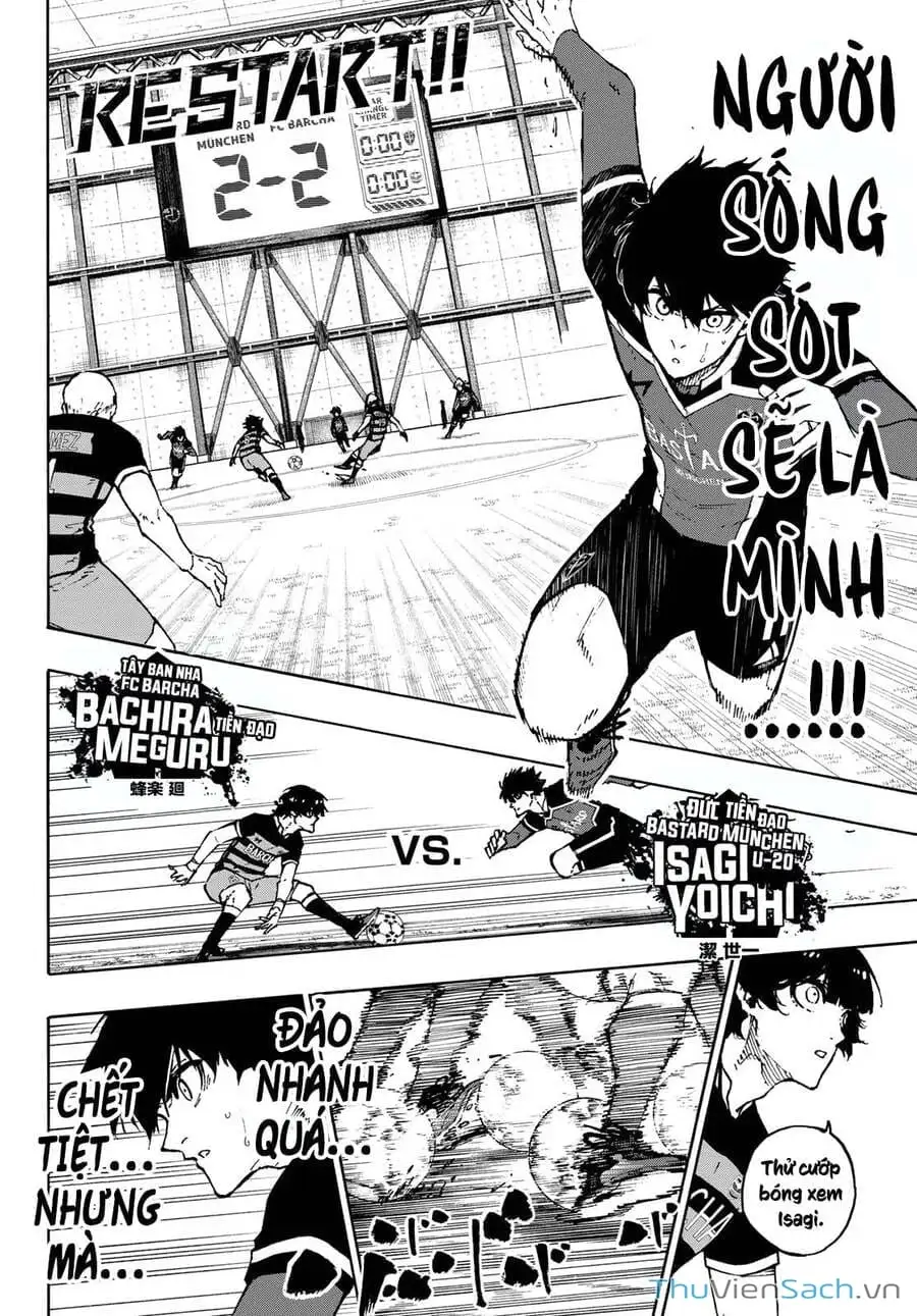 Truyện Tranh Tiền Đạo Số 1 - Blue Lock trang 5