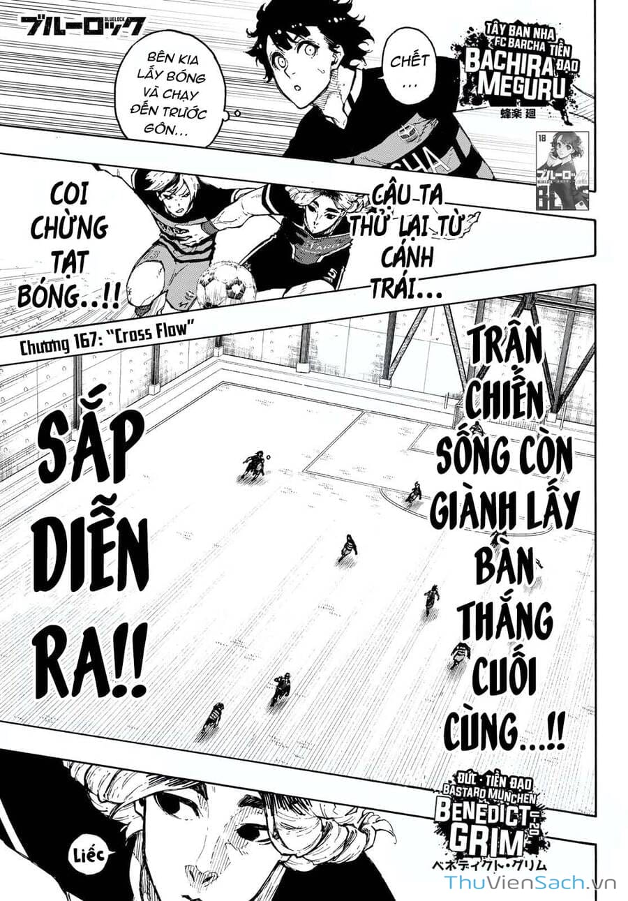 Truyện Tranh Tiền Đạo Số 1 - Blue Lock trang 6