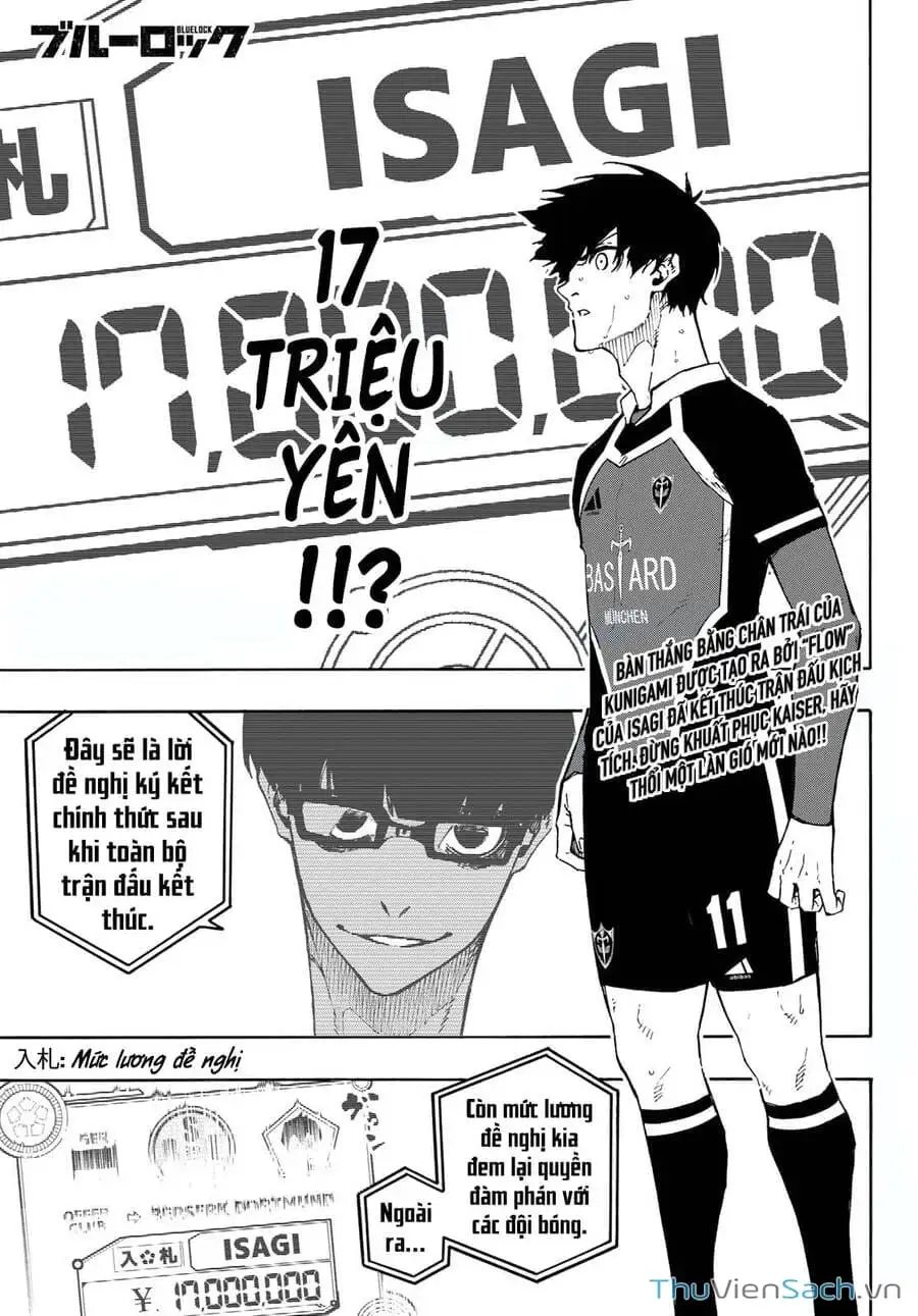 Truyện Tranh Tiền Đạo Số 1 - Blue Lock trang 5