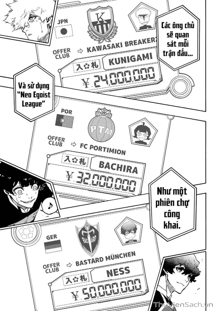 Truyện Tranh Tiền Đạo Số 1 - Blue Lock trang 5