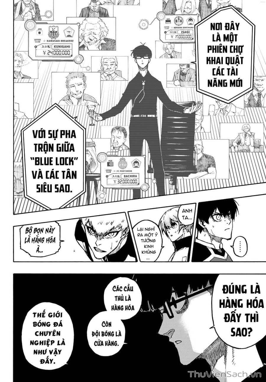 Truyện Tranh Tiền Đạo Số 1 - Blue Lock trang 6
