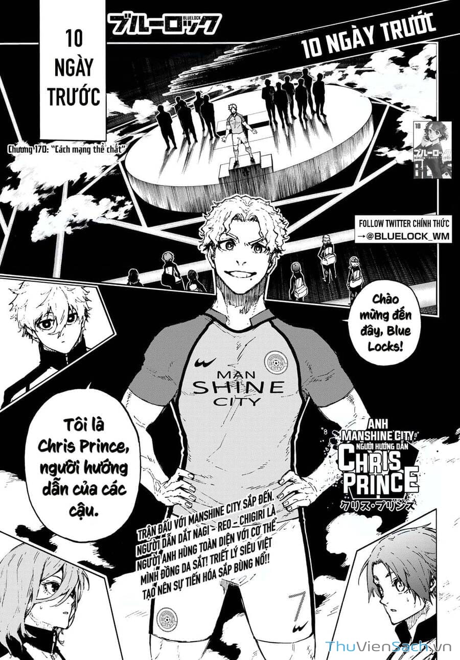Truyện Tranh Tiền Đạo Số 1 - Blue Lock trang 6