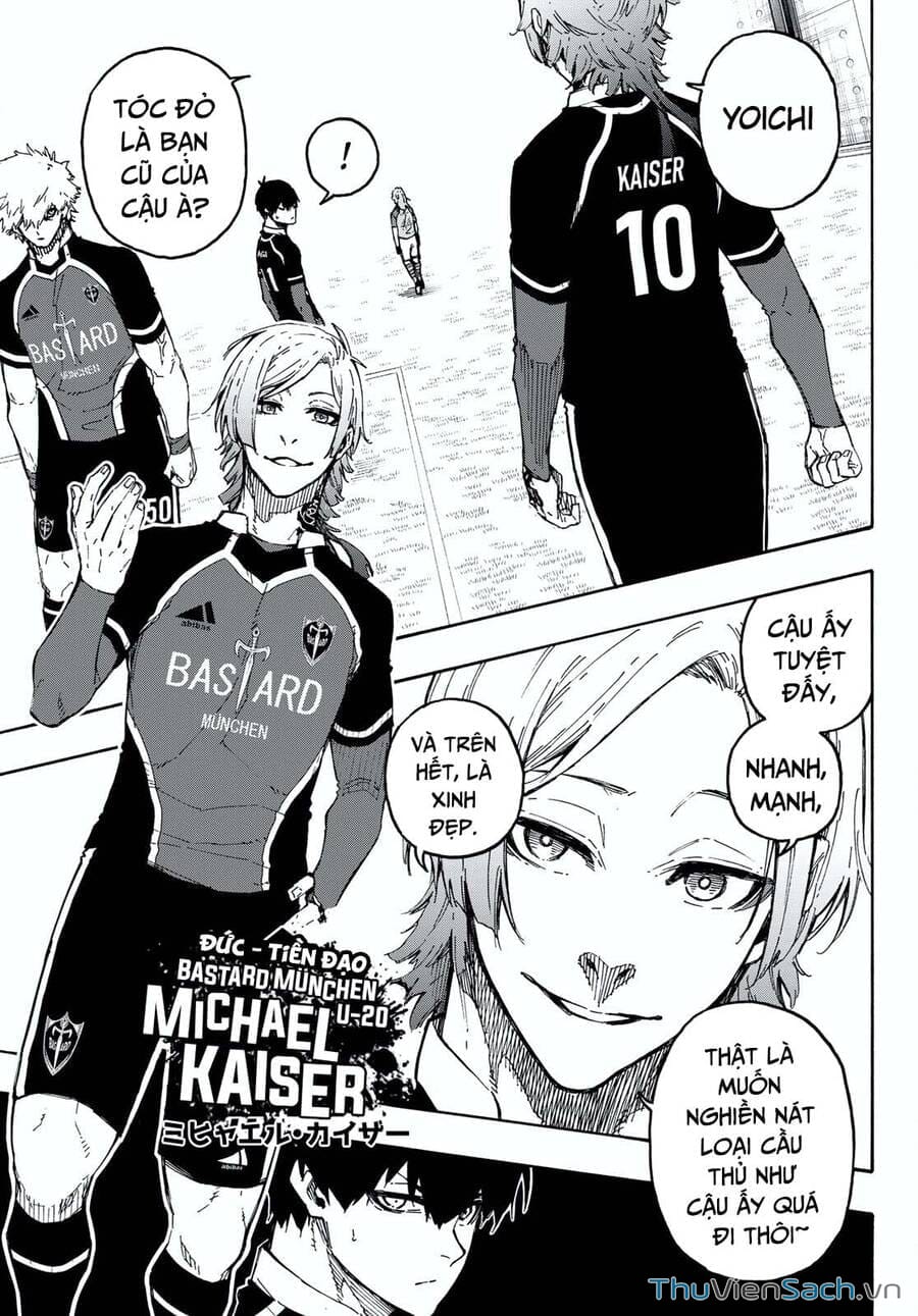 Truyện Tranh Tiền Đạo Số 1 - Blue Lock trang 6