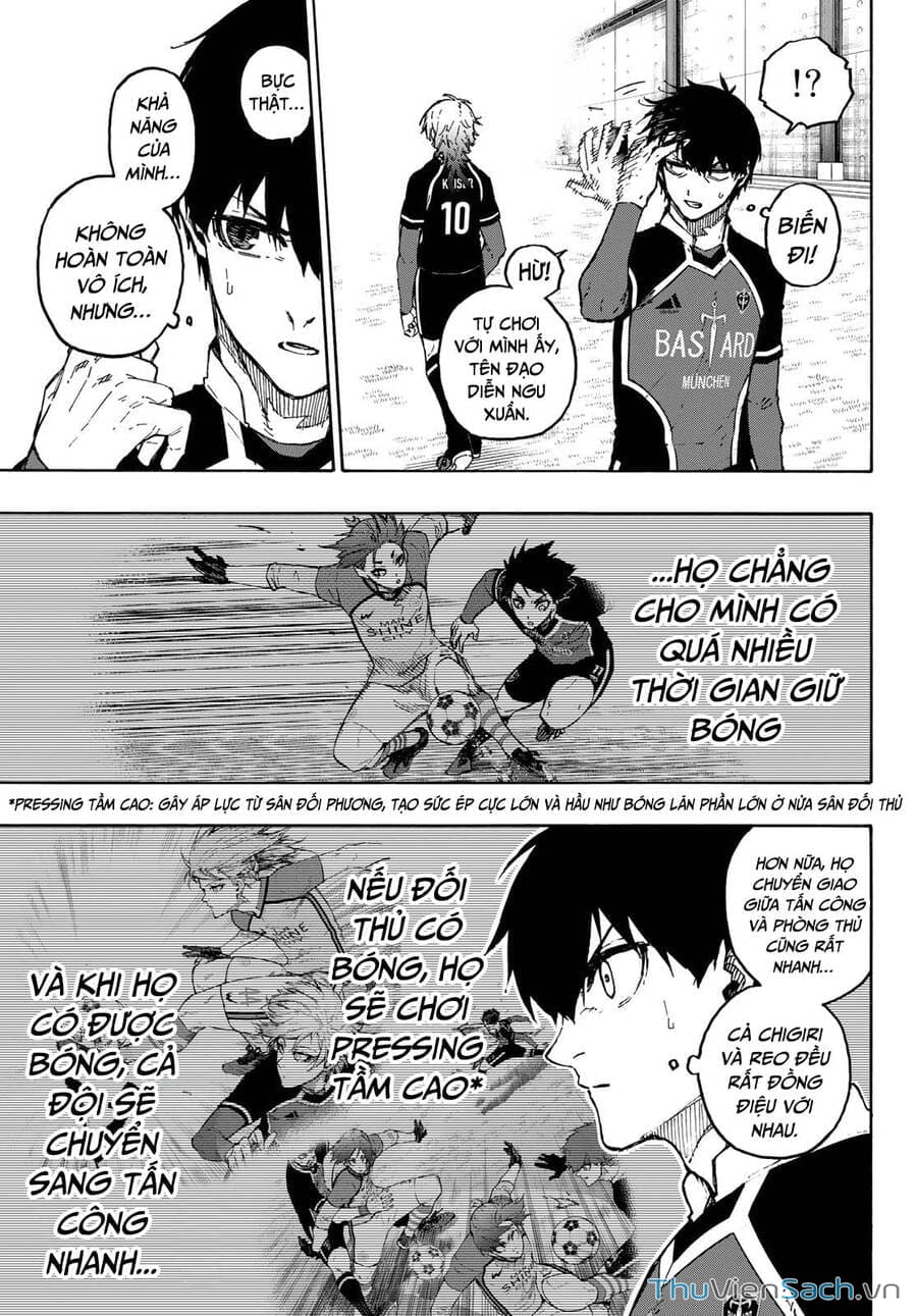 Truyện Tranh Tiền Đạo Số 1 - Blue Lock trang 6