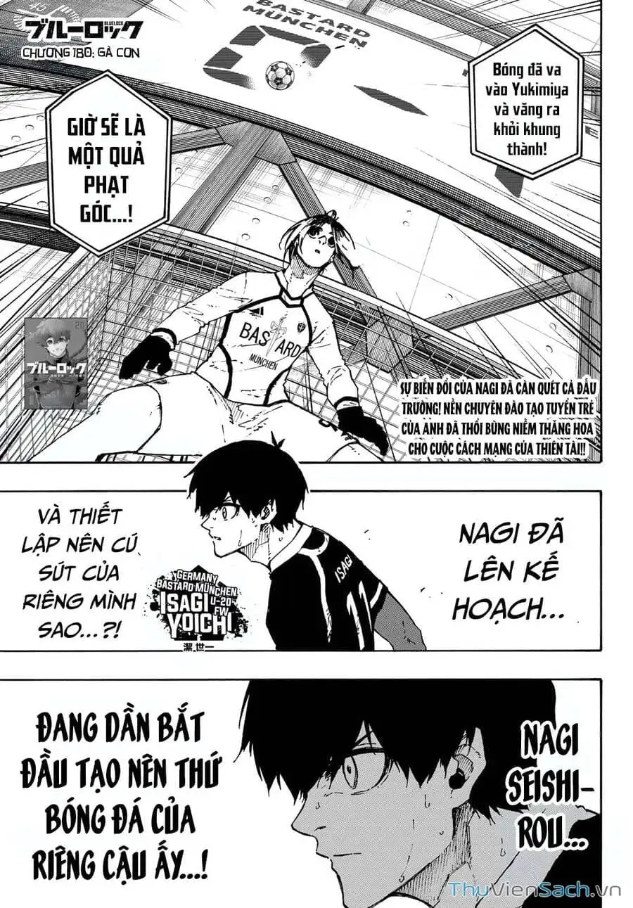 Truyện Tranh Tiền Đạo Số 1 - Blue Lock trang 5
