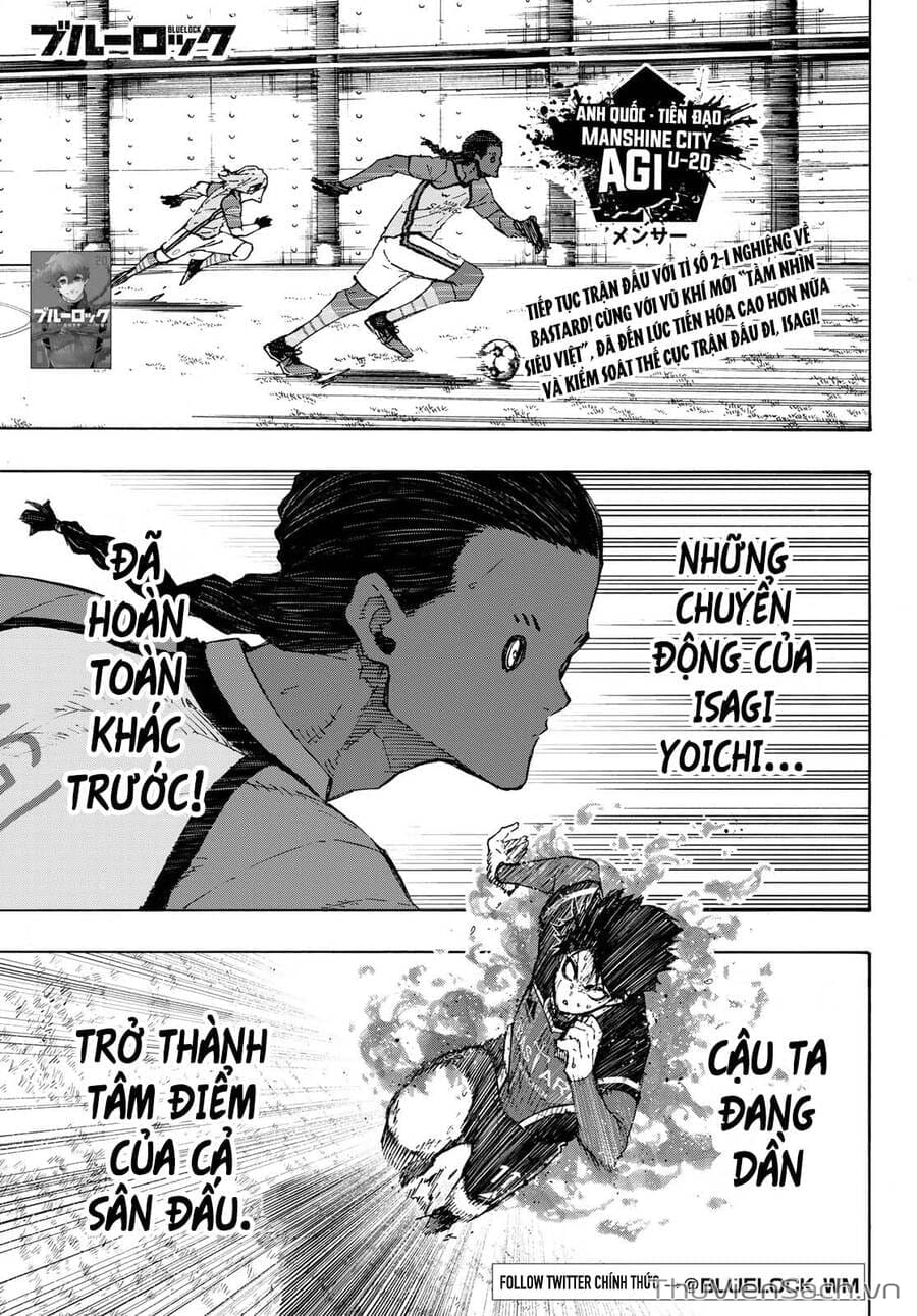 Truyện Tranh Tiền Đạo Số 1 - Blue Lock trang 6