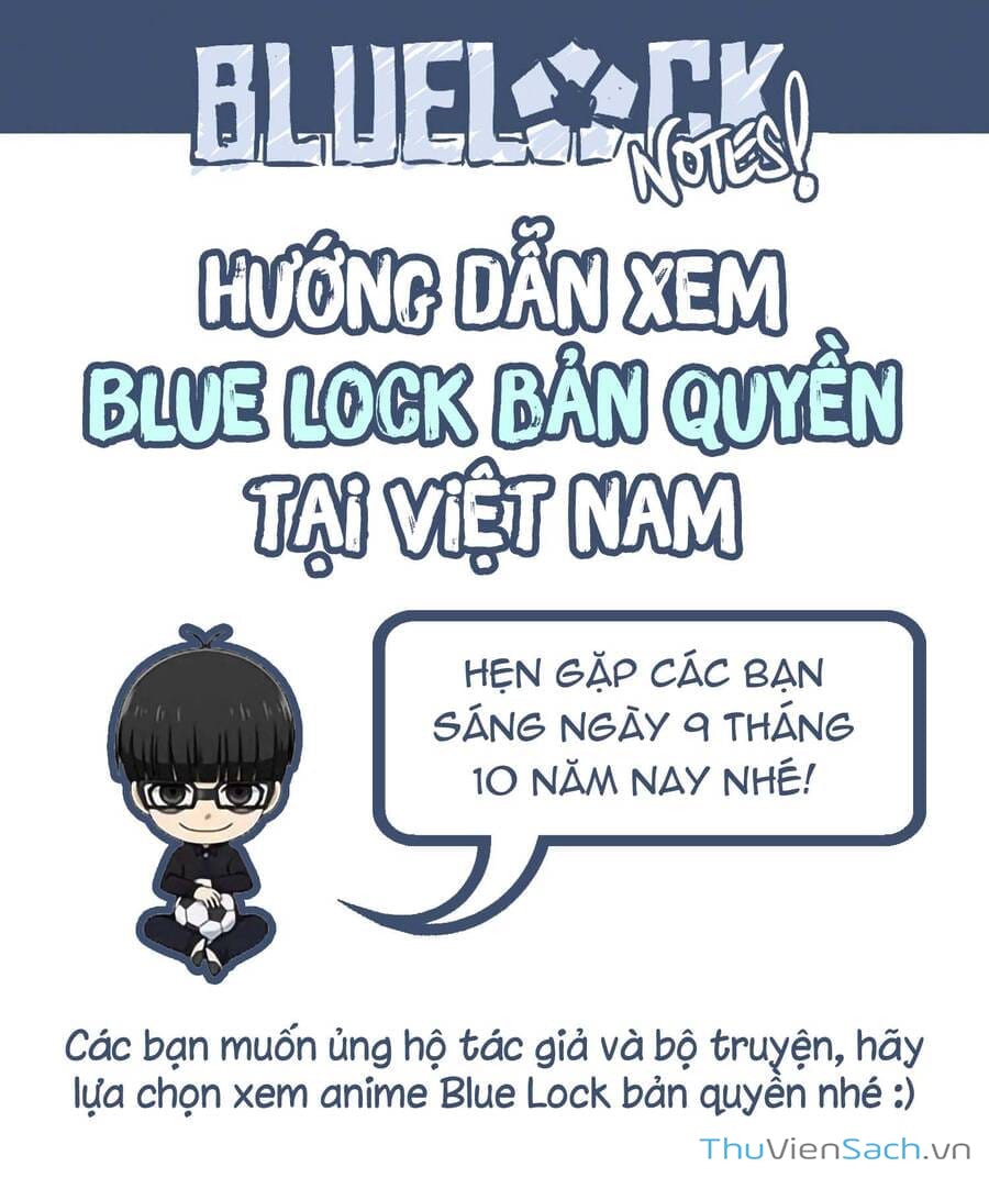Truyện Tranh Tiền Đạo Số 1 - Blue Lock trang 6