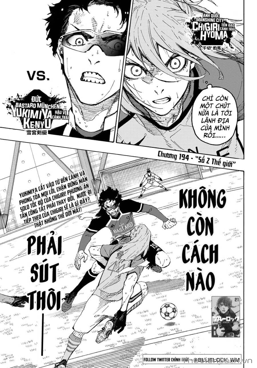 Truyện Tranh Tiền Đạo Số 1 - Blue Lock trang 6