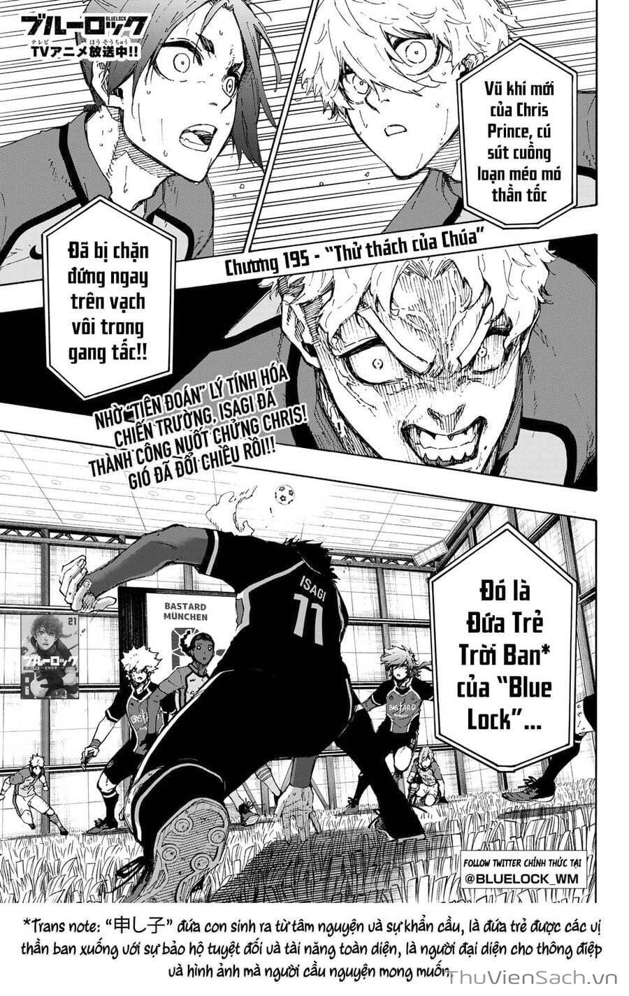 Truyện Tranh Tiền Đạo Số 1 - Blue Lock trang 6