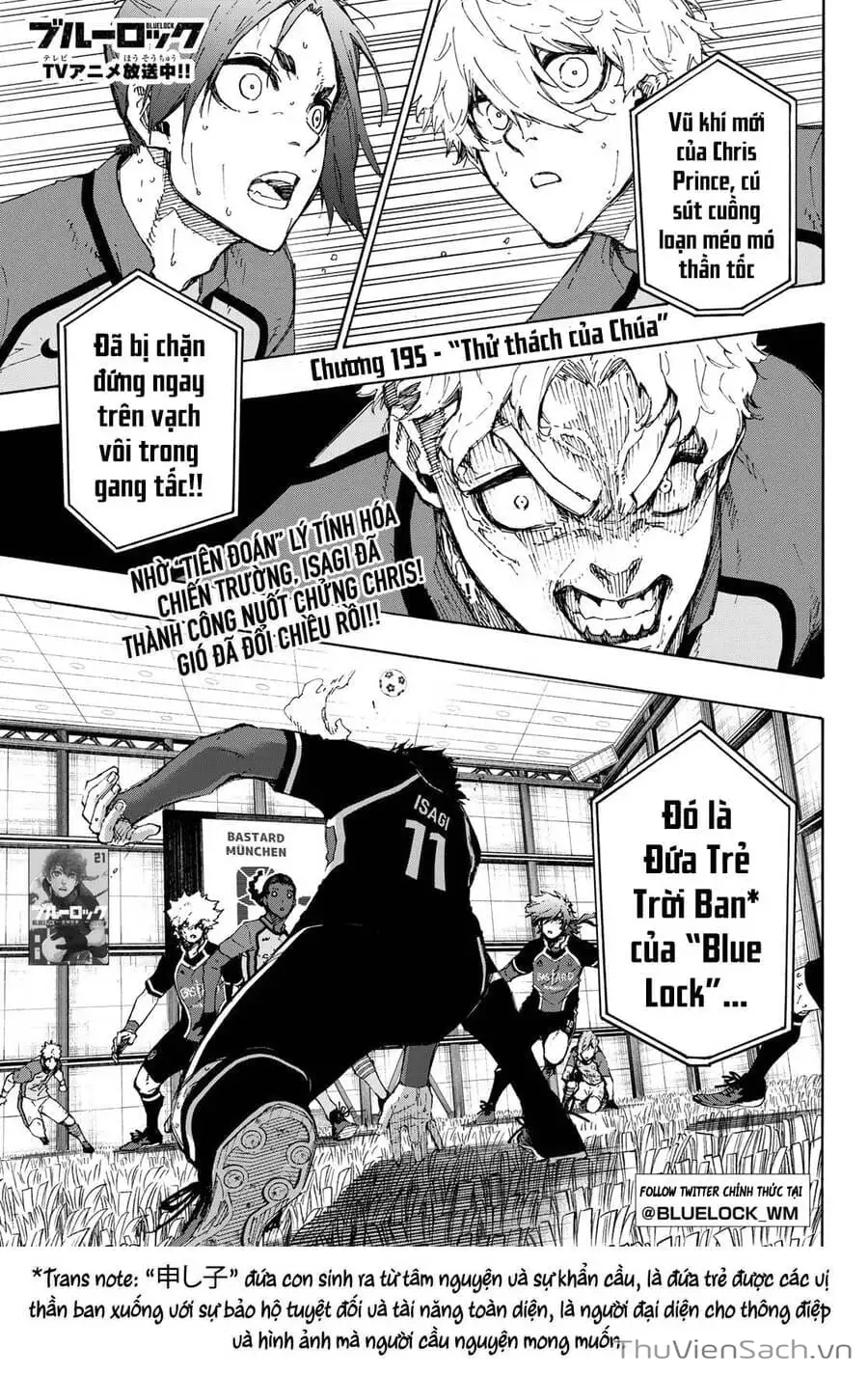 Truyện Tranh Tiền Đạo Số 1 - Blue Lock trang 5