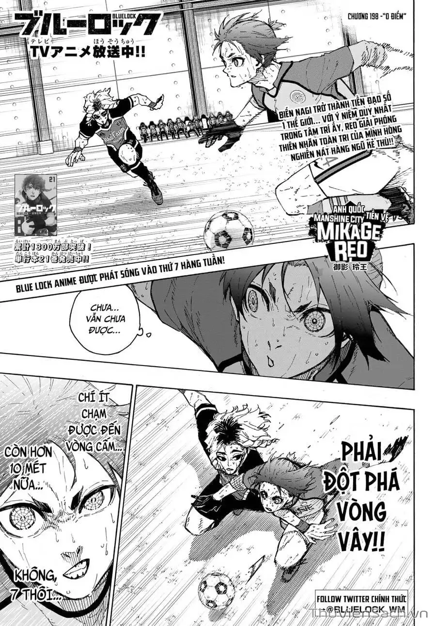 Truyện Tranh Tiền Đạo Số 1 - Blue Lock trang 5