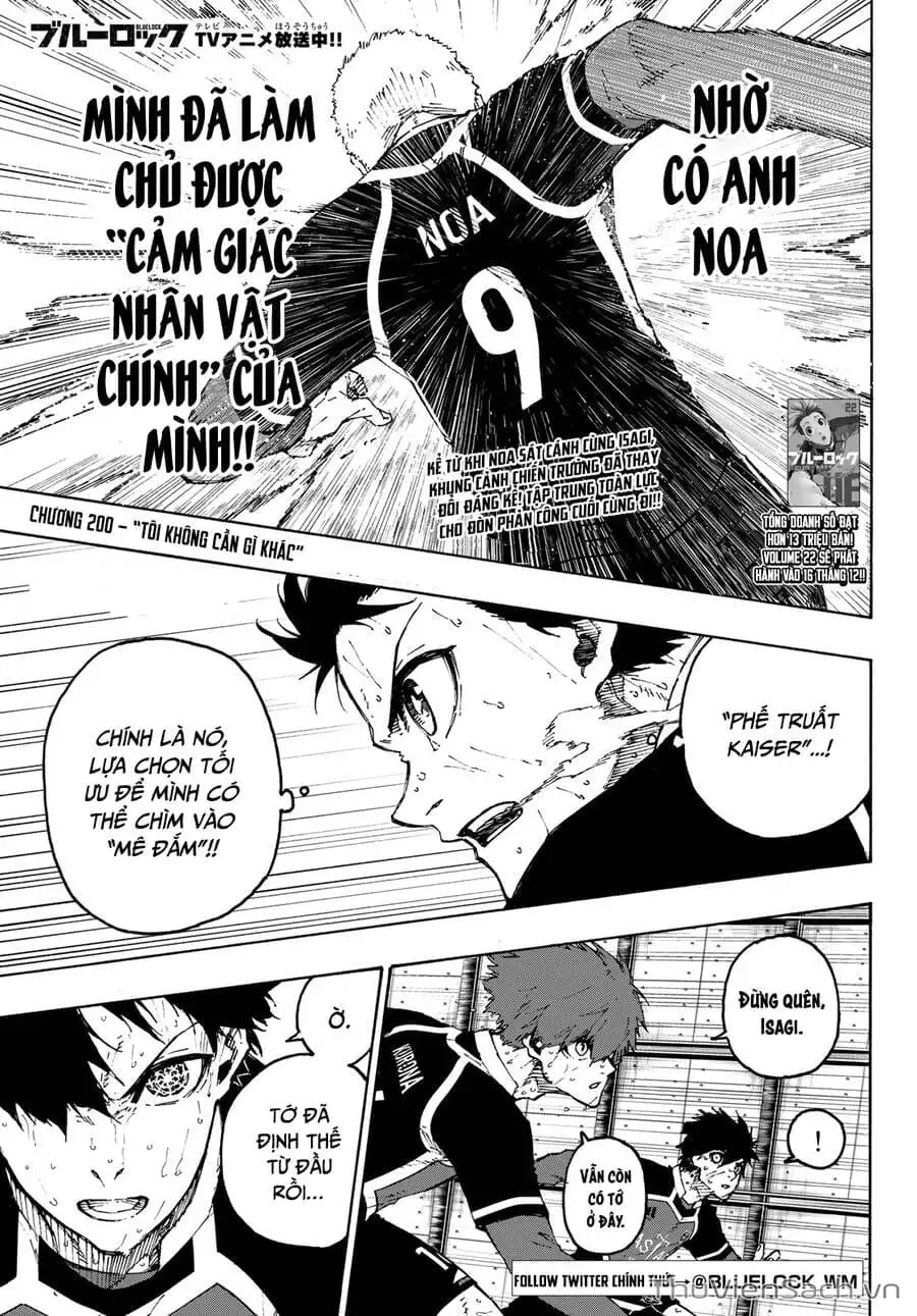 Truyện Tranh Tiền Đạo Số 1 - Blue Lock trang 5