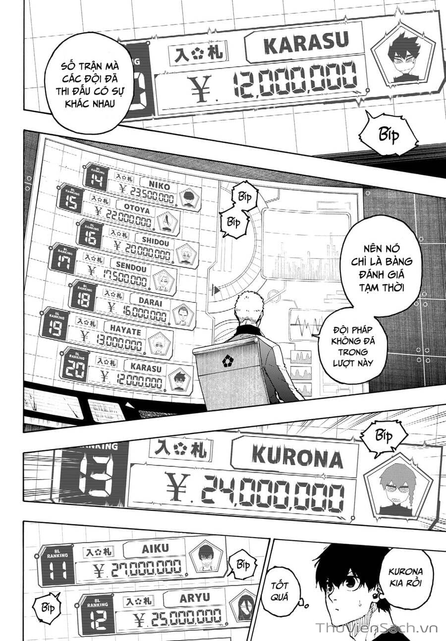 Truyện Tranh Tiền Đạo Số 1 - Blue Lock trang 6