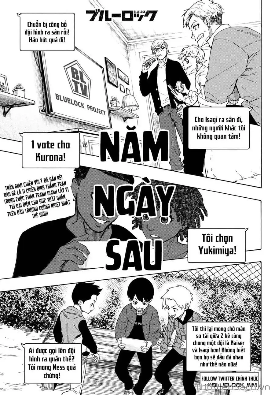 Truyện Tranh Tiền Đạo Số 1 - Blue Lock trang 5