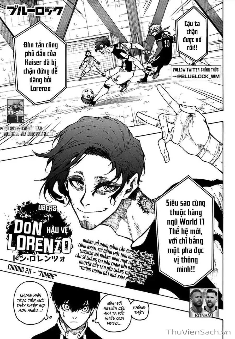 Truyện Tranh Tiền Đạo Số 1 - Blue Lock trang 5