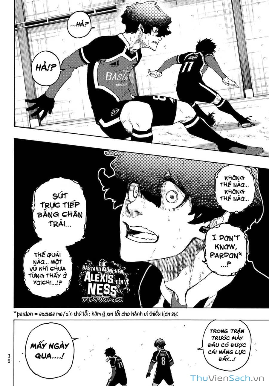 Truyện Tranh Tiền Đạo Số 1 - Blue Lock trang 6