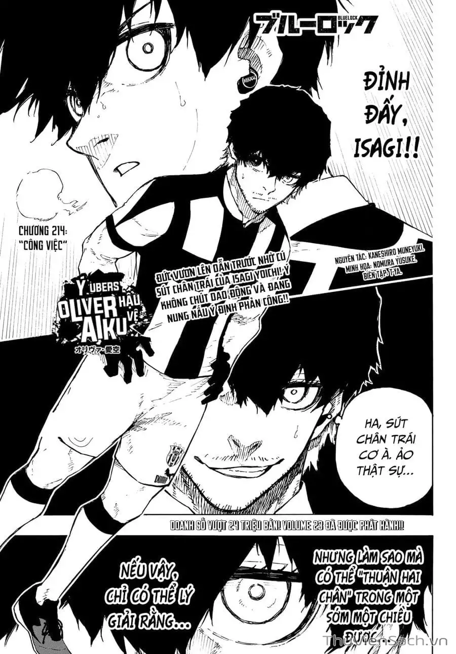 Truyện Tranh Tiền Đạo Số 1 - Blue Lock trang 5