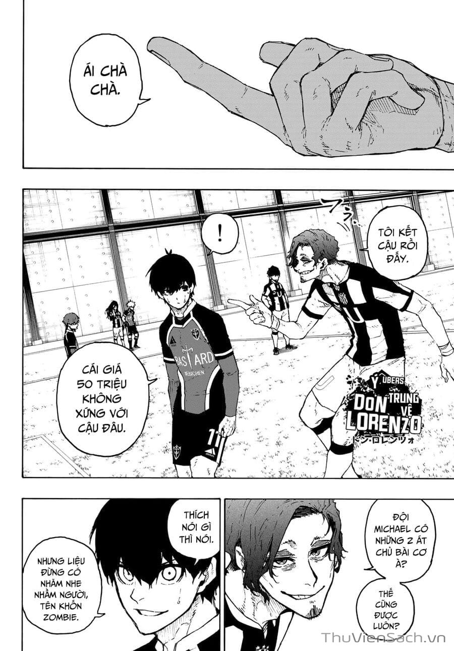 Truyện Tranh Tiền Đạo Số 1 - Blue Lock trang 6