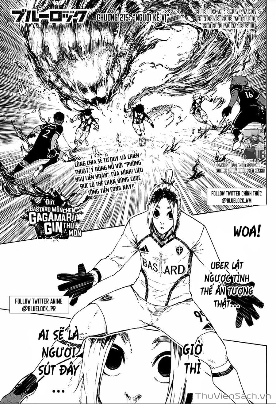 Truyện Tranh Tiền Đạo Số 1 - Blue Lock trang 5