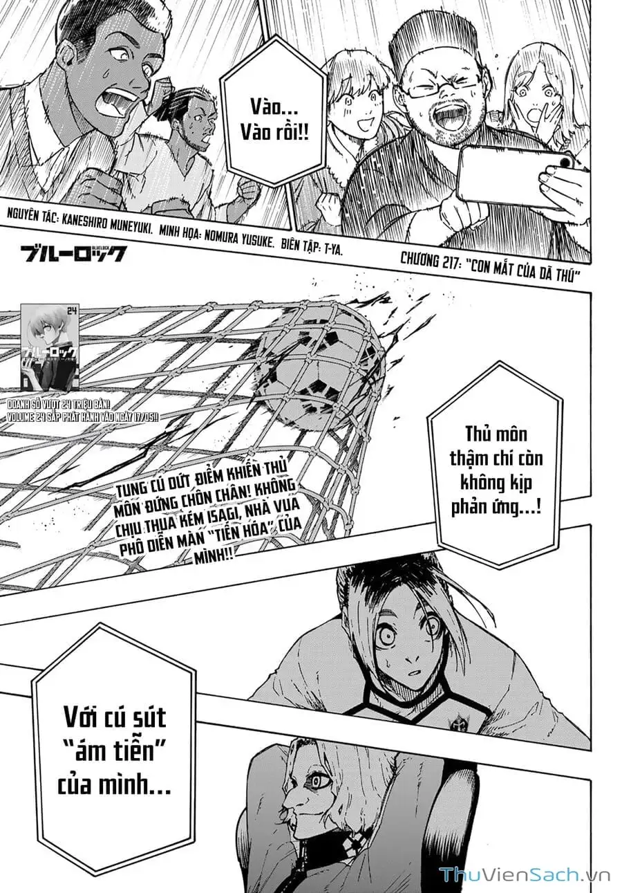 Truyện Tranh Tiền Đạo Số 1 - Blue Lock trang 5