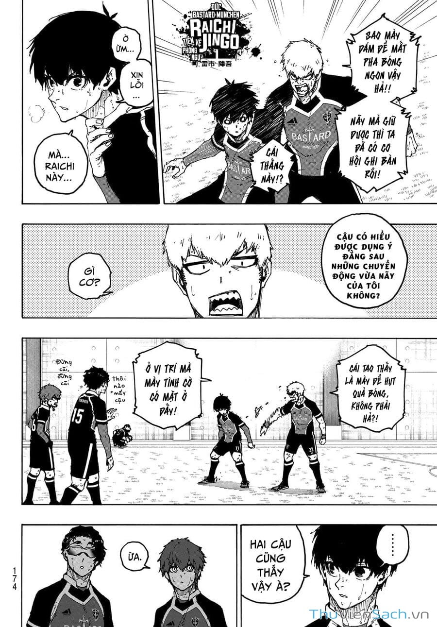 Truyện Tranh Tiền Đạo Số 1 - Blue Lock trang 6