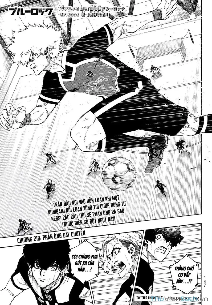 Truyện Tranh Tiền Đạo Số 1 - Blue Lock trang 5