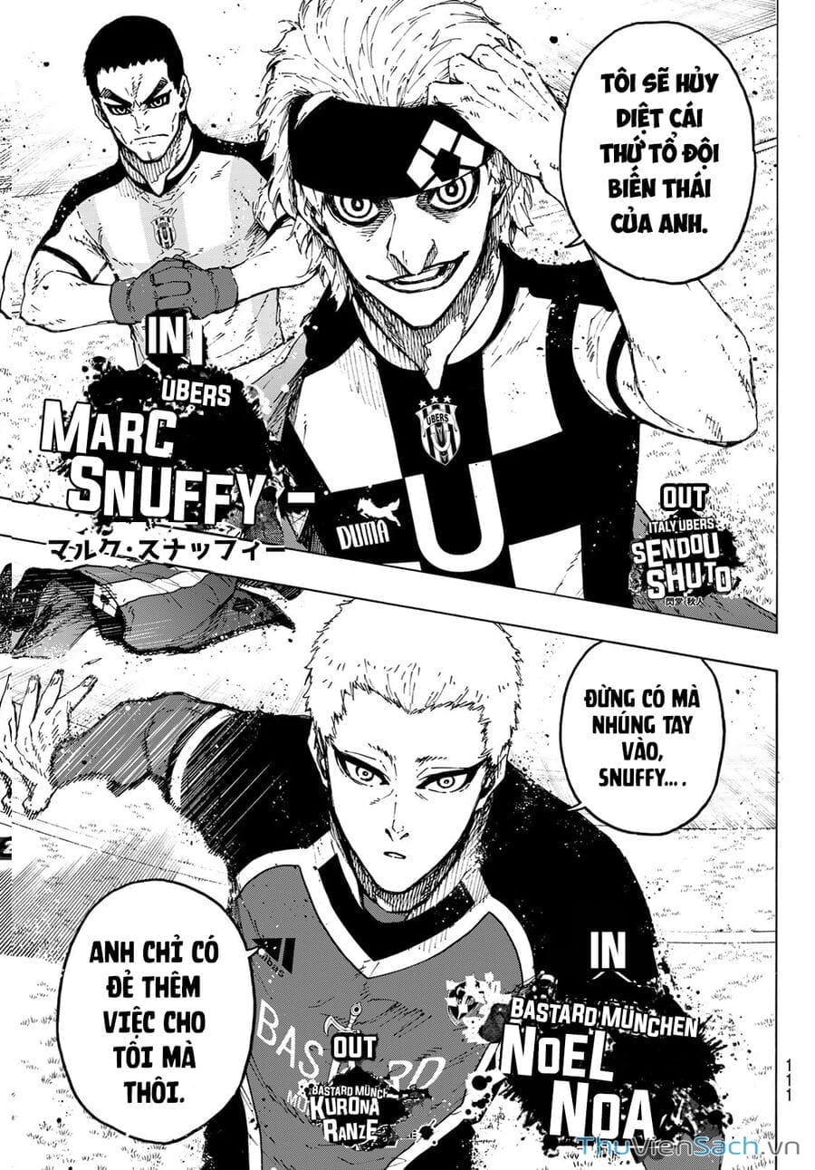 Truyện Tranh Tiền Đạo Số 1 - Blue Lock trang 6